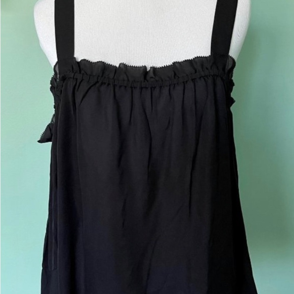 J. Crew beautiful Off Shoulder Silk blouse size 10 - Picture 2 of 11